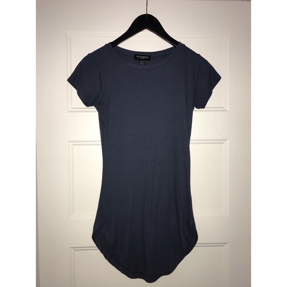 Long Blue T-Shirt - Picture 1 of 2